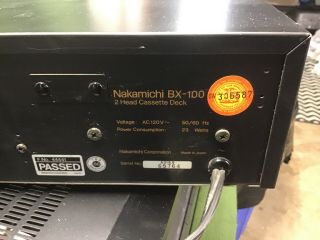 Nakamichi BX - 100 2 - Head Cassette Deck 2