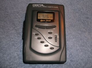 Vintage Lenoxx Sound Am Fm Digital Stereo Cassette Player 935 -