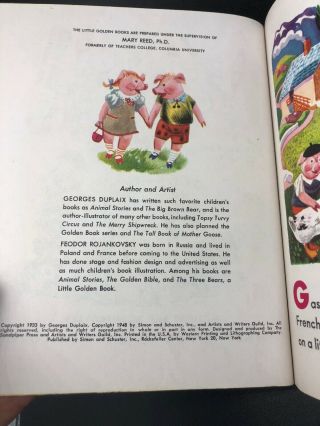 Gaston And Josephine: A Little Golden Book 1948 4