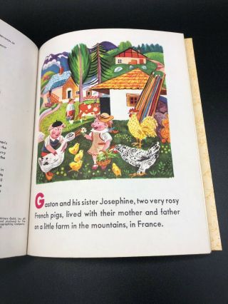 Gaston And Josephine: A Little Golden Book 1948 5