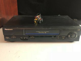 Panasonic PV - V4602 VCR 4 Head HiFi Stereo Omnivision VHS Player Recorder 2