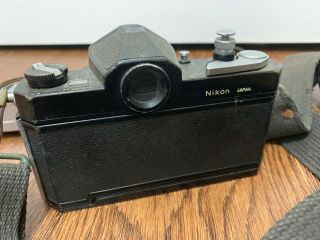 Vintage Nikon Nikkormat Camera With Extra Lens Read 4