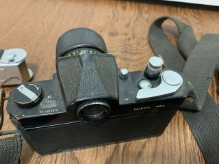 Vintage Nikon Nikkormat Camera With Extra Lens Read 5