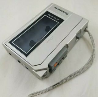 Panasonic Rq - 342 Portable Voice Cassette Recorder/player.  Made In Japan
