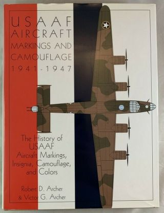 Usaaf Aircraft Markings And Camouflage 1941 - 1947 Wwii Aviation Archer