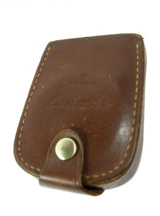 Vintage 1970s German Gossen Lunasix Exposure Meter Leather Case