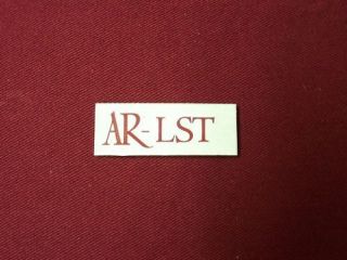 Acoustic Research Ar - Lst Logo Plates