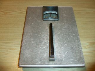 Vintage Health O Meter Personal Bathroom Scale Magnified Dial 300 Lb Capacity