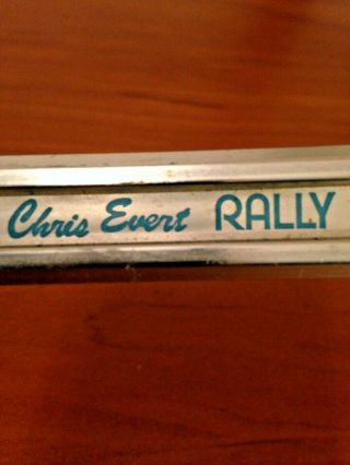 Vintage Chris Evert Wilson RALLY Aluminum Tennis Racket either 4 1/4 or 4 3/8 4