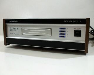 Soundesign 8 - Track Stereo Player,  Solid State,  Model 484 - 2 Plays Well
