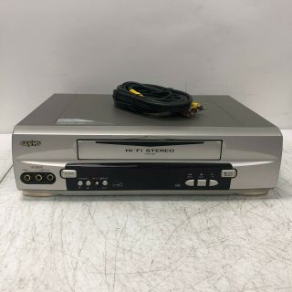 Sanyo Vwm - 685 Hi - Fi Stereo Vcr Video Cassette Recorder Vhs Tape Player