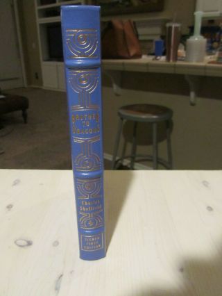 Easton Press Signed 1st Edition Book Charles Sheffield Brother To Dragons Sci Fi