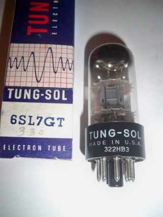 Vintage Tung - Sol 6sl7gt Nos/nib Tube