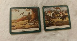 SET OF 6 VINTAGE NORMAN THELWELL CARTOON PETITE PLACEMATS - 3