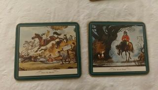 SET OF 6 VINTAGE NORMAN THELWELL CARTOON PETITE PLACEMATS - 4