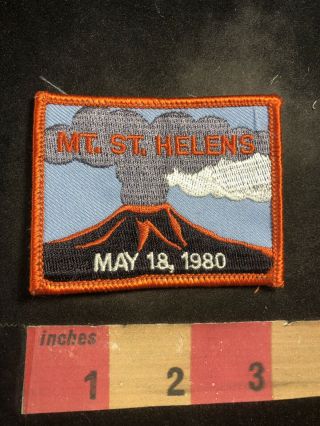 Vtg Volcano Eruption Mt.  St.  Helens Washington Patch 95xf
