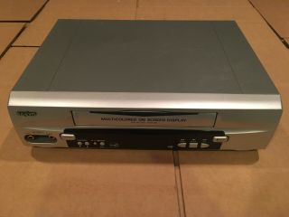 Sanyo Vwm - 290 Vcr Vhs Video Cassette Player Recorder No Remote