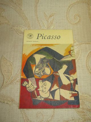 Vintage Book Of Pablo Picasso,  By Jacques Damase - 1965