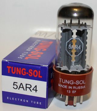 Single One Tung Sol 5ar4 / Gz34 Rectifier Tube,  Reissue