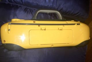 Vtg Sony Sports Water - Resistant Stereo AM/FM Cassette Recorder Yellow CFS - 902 4