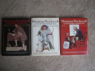 Set of 3 Norman Rockwell and The Saturday Evening Post: Early,  Middle,  Later Yrs 4