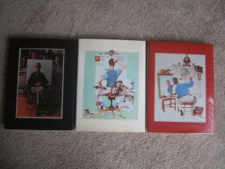 Set of 3 Norman Rockwell and The Saturday Evening Post: Early,  Middle,  Later Yrs 8