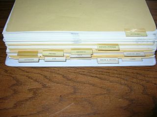 Thick 2 " Binder Full Of Gun Parts Lists And Diagrams