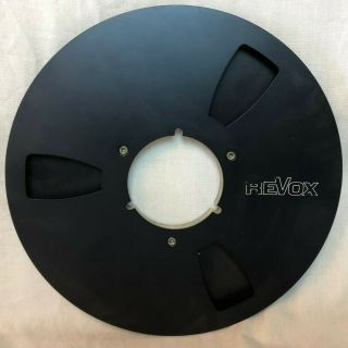 Revox 10.  5 " Metal Take Up Reel Empty Spool Reel To Reel Tape