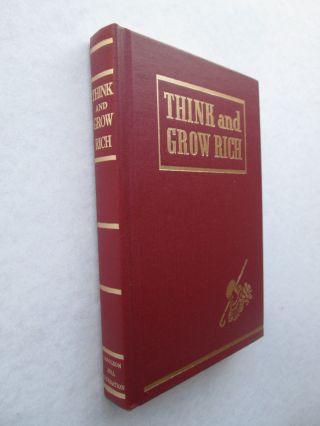 THINK AND GROW RICH by Napoleon Hill 1963 HCDJ Facsimile of the First Edition 6