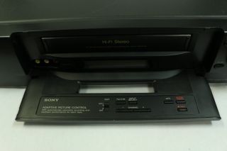 Sony Vhs Player Recorder Slv - 770hf 4 Head Video Cassette Vcr Player - No Remote