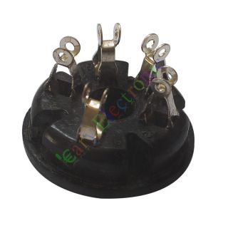 20pc 5pin Bakelite Vacuum Tube Sockets Value For Fd422 807 Audio Amps Radio Diy