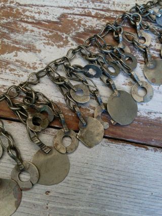 Vintage Kuchi Tribal Jewelry Chain 23 