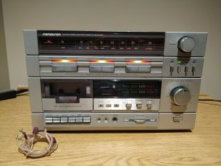 Soundesign 5655 Am/fm Stereo Receiver Cassette Recorder/player