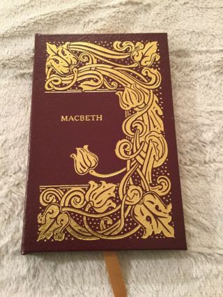 Easton Press Macbeth William Shakespeare Leather Collector’s Edition