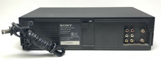 Sony Hi - Fi Stereo 19 Micron Head VCR VHS Player Recorder SLV - N51 (No remote) 3