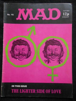 Mad Magazine; Vintage Comic Humour - July 1971 - Satire/parody,  Illustrated