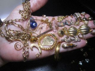 100,  Vintage To Now Jewelry For Crafts - Harvest - Repair Etc.