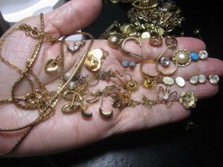 100,  Vintage to Now Jewelry for Crafts - Harvest - Repair etc. 5