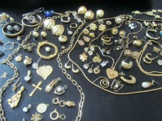 100,  Vintage to Now Jewelry for Crafts - Harvest - Repair etc. 6