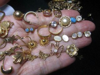 100,  Vintage to Now Jewelry for Crafts - Harvest - Repair etc. 7