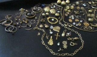 100,  Vintage to Now Jewelry for Crafts - Harvest - Repair etc. 8