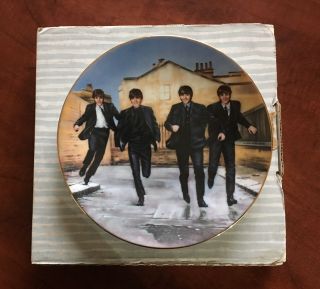 Vintage Beatles Delphi " A Hard Days Night " Hand Numbered Collectors Plate