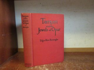 Old Tarzan And The Jewels Of Opar Book 1918 Edgar Rice Burroughs Jungle Apes,