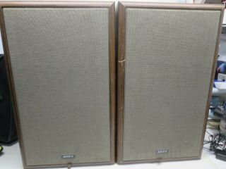The Advent Loudspeaker Speakers Model 4002 Pair