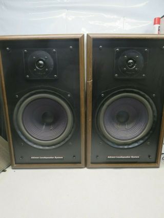 The Advent Loudspeaker Speakers Model 4002 Pair 2