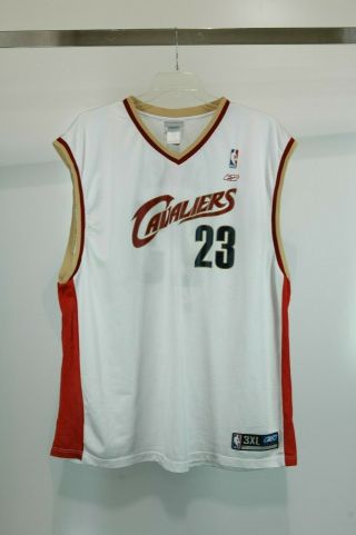 Vintage Reebok Cleveland Cavaliers Lebron James Jersey Size 3xl For Charity