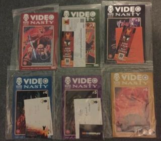 Video Nasty Volumes 1 - 6 The Full Set As And Long Out Of Print