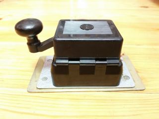 Vintage Telegraph Morse Key Soviet Army Ussr Military Ham Radio
