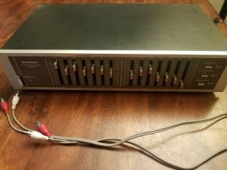 Pioneer Sg - 550 Graphic Equalizer Great