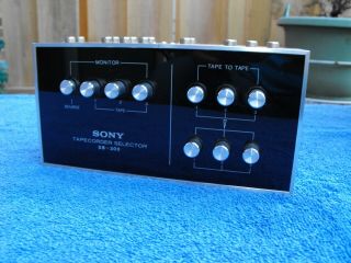 Sony Sb - 300 Stereo Tape Deck Switch Box Cassette Reel To Reel